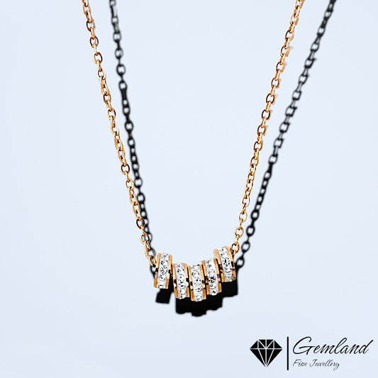 Bodega 18K Rose Gold Necklace - Gemland